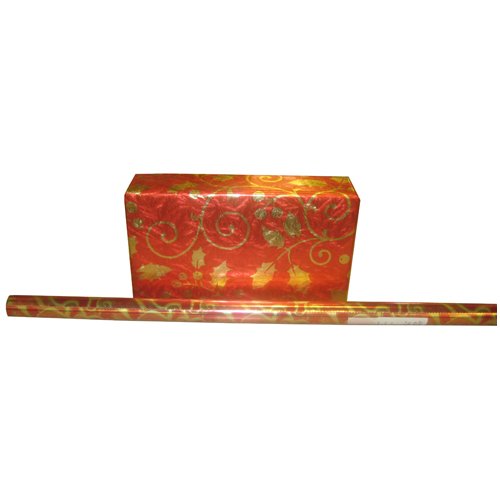 Red Foil with Gold