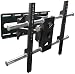 LCD LED Wall Mount Plasma DLP HDTV Articulating Tilt 37~60"- 7°-8° 17 black