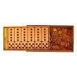 Hand-Painted Wood Master Mind Travel Game Hand-Painted Wood Master Mind Travel Game