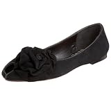 Betsey Johnson Womens Keith Ii Peep Toe Flat