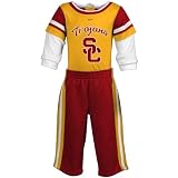 Nike USC Trojans Infant Cardinal Red Creeper & Fleece Sweatpants 2-piece Gift Set