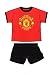 Official Manchester United FC Mens Short Pyjamas Size (Extra Large) t