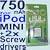 Battery Replacement for Mini iPod Kit (750 mAh) TITANIUM Series