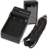 Battery Charger for JVC BN-VF707 GZ-MG20 GZ-MG20E GZ-MG20U GZ-MG20US GZ-MG21 GZ-MG21AC GZ-MG21E GZ-MG21EK GZ-MG21EX GZ-MG21U GZ-MG21US GZ-MG24E GZ-MG26 GZ-MG26E + car plug