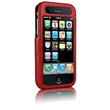 Case-Mate IPH3GC-SR Signature Series Napa Leather Case for iPhone 3G (Red)