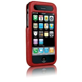 Case-Mate Signature  Napa Leather Case for iPhone 3G, 3G S (Red)