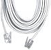 Electronics : Ge Tl26523 Line Cords (25 Ft White 6-Conductor)