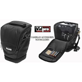 VidPro ZM-50 Holster Case for Digital SLR Camera w/ Zoom Lens for Canon EOS, Nikon, Olympus Evolt, Sony Alpha, & Pentax Digital SLR Cameras