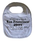 San Francisco 49ers Bib Funny Bib Personalized Bib