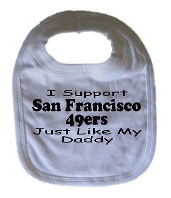 San Francisco 49ers Bib Funny Bib Personalized Bib