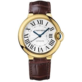 NEW CARTIER BALLON BLEU UNISEX GOLD WATCH W6900356