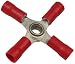 Pico 1721D 22-16 AWG(Red) Flared Vinyl Insulated Electrical Wiring 4-Way Electrical Wiring Connectors 2 Per Package