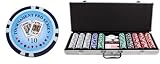 500 Tournament Pro Series 14g Clay Casino Poker Chip Set