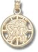 Maryland Terrapins Solid 10K Gold ''M'' Pierced Basketball Pendant