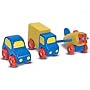 Melissa & Doug Deluxe Wooden First Vehicles Set