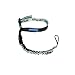 Surfstyle Leash aus hochelastischem Gurtband und Clipverschluss.