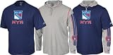 New York Rangers -Navy/Grey- Hoodie Tee Combo - Large