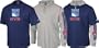 New York Rangers -Navy/Grey- Hoodie Tee Combo