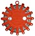 PowerFlare LED Safety Light Red LED Orange Case