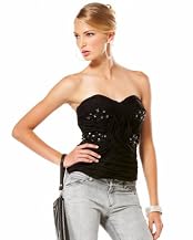 Sequin Chiffon Bustier