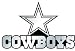 Dallas Cowboys NFL Silver Auto Emblem