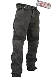 Xelement Men's Classic Fit Black Stonewash Denim Motorcycle Racing Pants - Size : 36