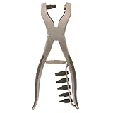 SE 8-3/4" Professional Leather Punch Plier, S.S.