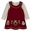 Infant Girls' BT Kids 2pc Jumper/Creeper Set - Red