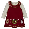 Infant Girls' BT Kids 2pc Jumper/Creeper Set - Red