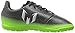 adidas Performance Kids' Messi 16.3 Turf Soccer Shoe (Little Kid/Big Kid), Dark Grey/Metallic Silver/Neon Green, 2.5 M US Little Kid
