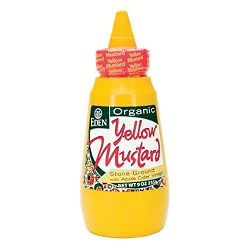 Eden Organic Yellow Mustard, 9-Ounce Squeeze Bottles (Pack of 12)