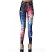 SOLILOR Galaxy Print Leggings