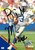 Rick Mirer Autographed/Hand Signed Football Card (Seattle Seahawks) 1994 Classic #98