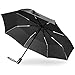 Stanzino Windproof Travel Umbrella | Best Compact Umbrella for Men & Women | Lightweight & Durable | Automatic Open/Close Feature | Includes Fabric Cover for Storage | Available in Five Colors