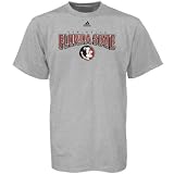 adidas Florida State Seminoles (FSU) Ash Book Smart T-shirt