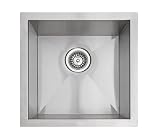 Schon SC1717 Entertainment Bar/Prep Sink, Stainless Steel