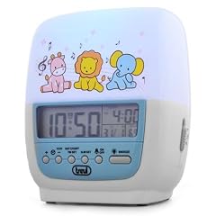 Trevi Kinder Einschlaf Aufwachlicht Lichtprojektion Zimmerthermometer