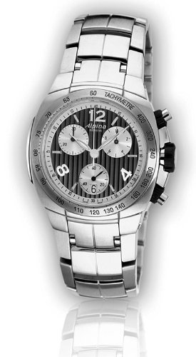 Alpina Al-350lbss4a6b Avalanche Mens Watch