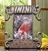 New FRAME 5X7 JUNGLE SKINS HANDPAINTED CRY CRYSTALS APPLIQUE LEOPARD ZEBRA BRN/PARROT GREEN BELINDA