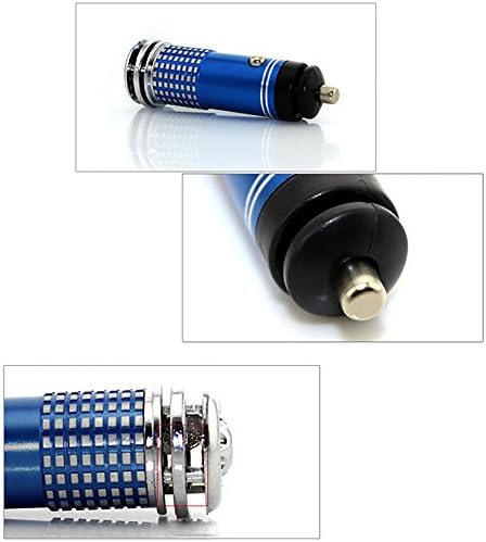 12v Mini Auto Car Fresh Air Ionic Purifier Oxygen Bar Ozone Ionizer Cleaner Blue
