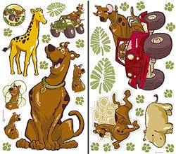 Scooby Doo Safari - 69 Wall Stickers / Decals / Stickups