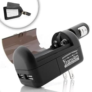 TRANS4M Complete Travel Charging Solution for Amazon Kindle 2nd Generation and KINDLE DX!... by 