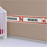 Nebraska Cornhuskers Team Wall Border