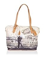 Y NOT ? Bolso asa al hombro (Beige)