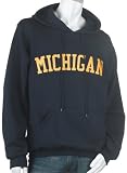 Soffe University of Michigan Hoodie with Tackle Twill Logo