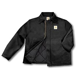 Carhartt Mens Duck Traditional Jacket - Arctic Quilt Lined by Carhartt