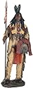 Native American Warrior Collectible Indian Decoration Figurine Statue