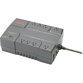 APC BE550R 550VA Back-UPS ES 8-Outlet Battery Backup System by Batteries