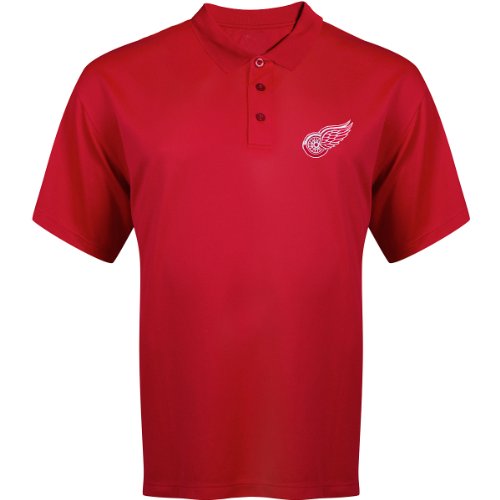 Majestic Detroit Red Wings Big & Tall Synthetic Polo Shirt 3X Big