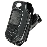 LG VX-8350 VX8350 Black Scuba Neoprene Protective Case Cover with Removable Belt Clip